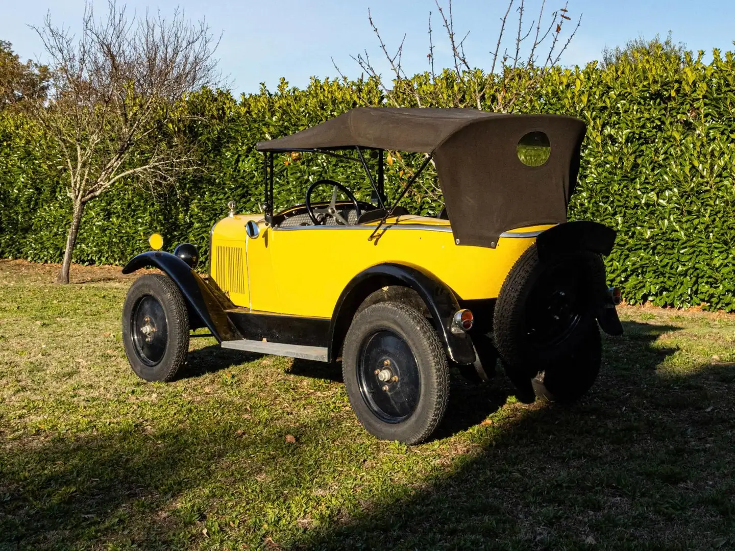 Citroen Citroën Trèfle 5HP Torpédo Gelb - 2