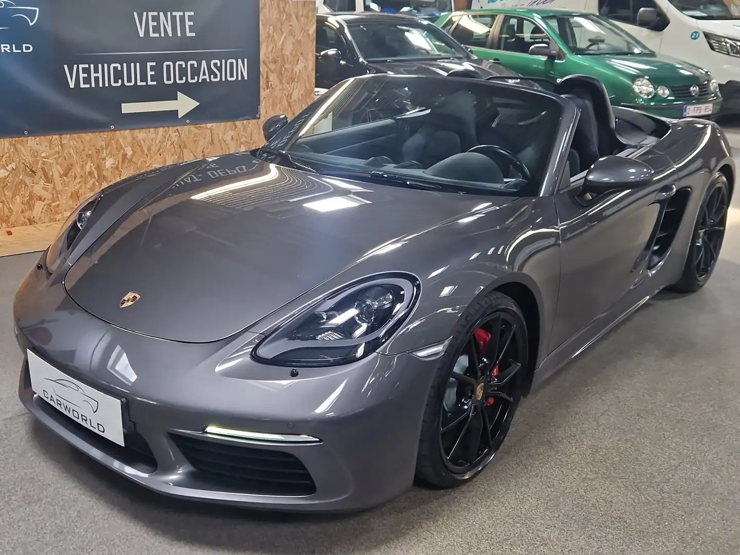 Porsche 718 Boxster S 2.5 Turbo Grijs - 1