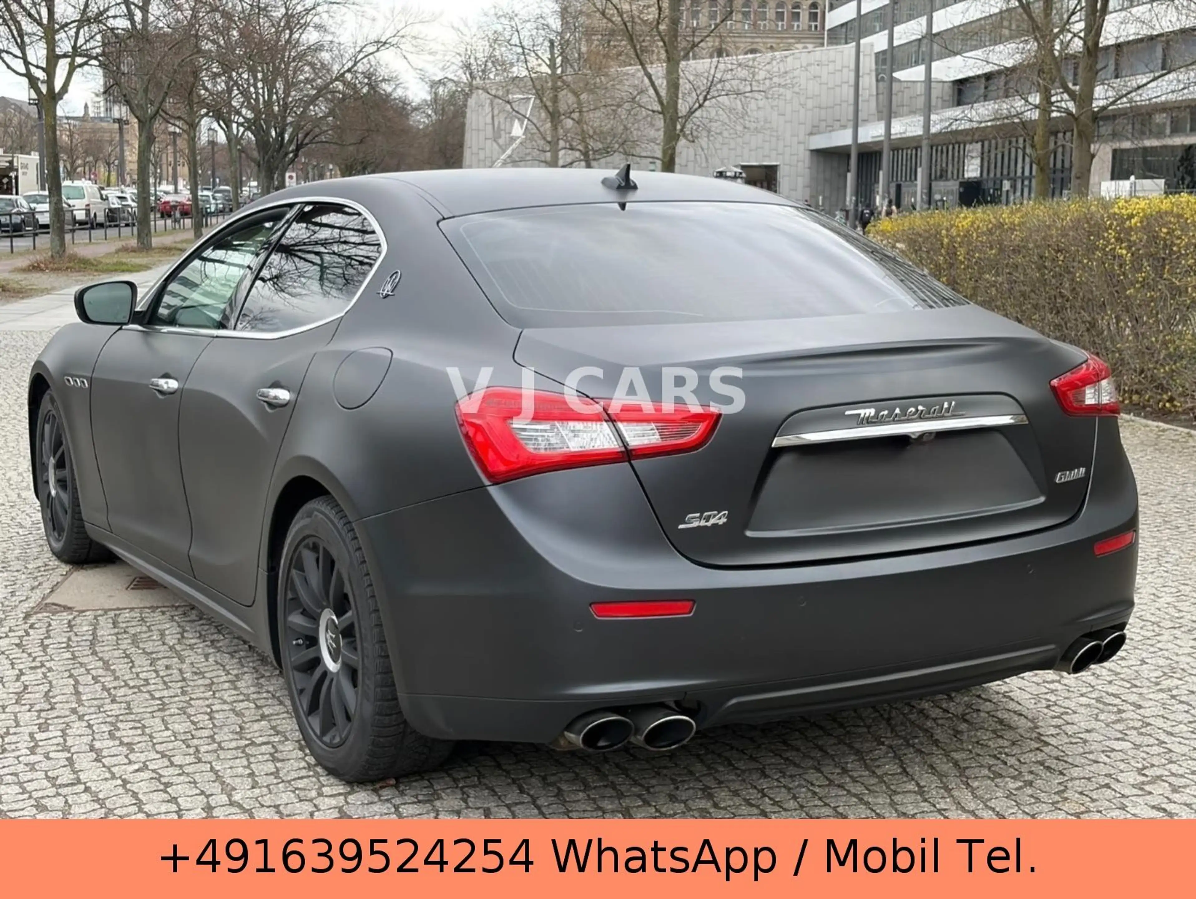 Maserati Ghibli 3.0 V6 S Q4  Matt AppleCarplay Kamera TOP