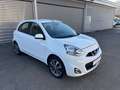 Nissan Micra 1.2 Acenta Klima, Navi, Sitzheizung Blanc - thumbnail 2