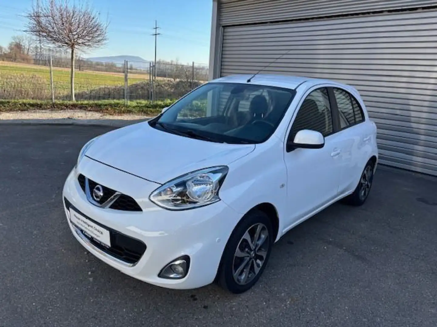 Nissan Micra 1.2 Acenta Klima, Navi, Sitzheizung Blanc - 1