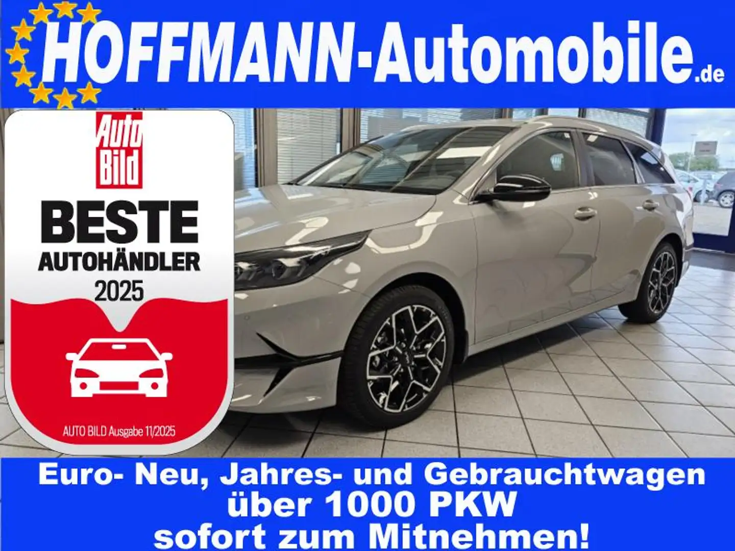 Kia Ceed SW / cee'd SW Navi,Voll-LED,Klimaaut,Kamera Grijs - 1