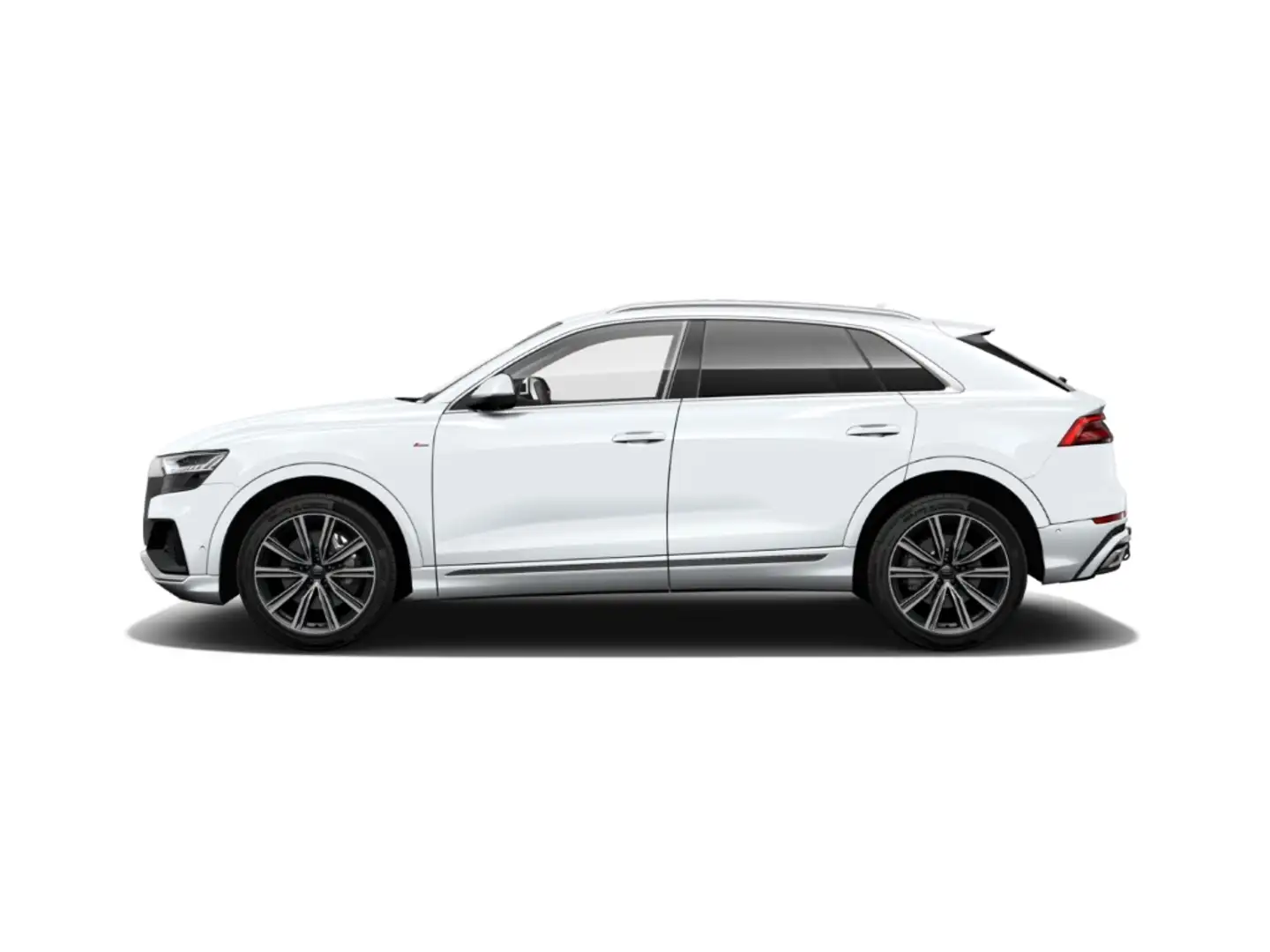 Audi Q8 50 TDI quattro S line AHK Pano Allradlenkung Ma Weiß - 2