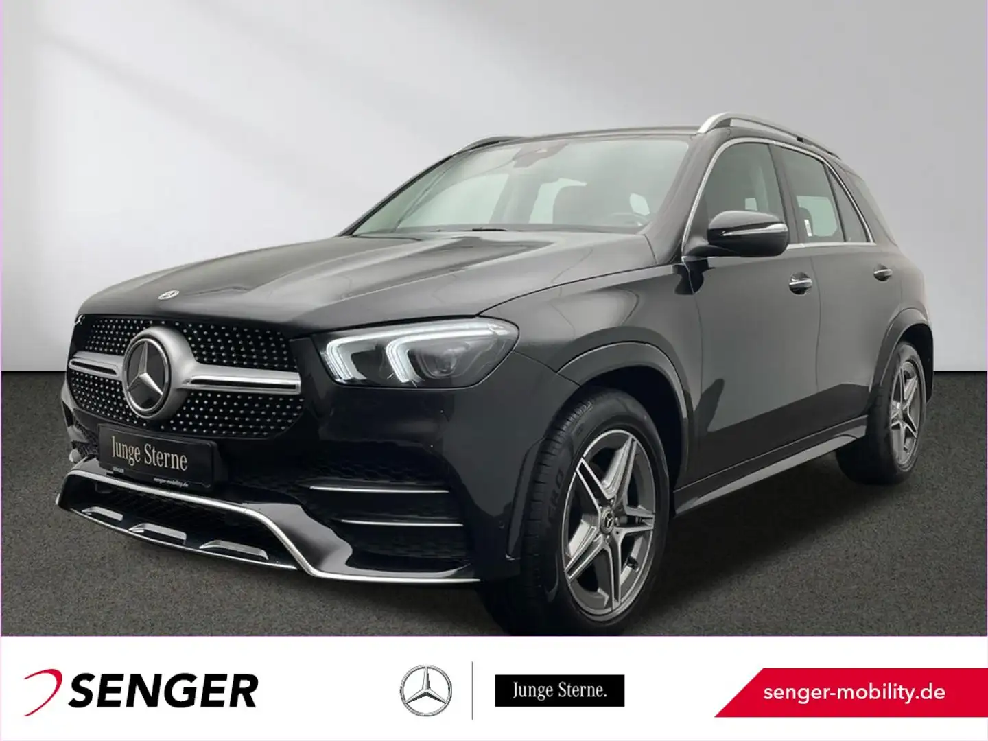Mercedes-Benz GLE 300 d 4M AMG Memory Keyless Kamera LED 20" Noir - 1