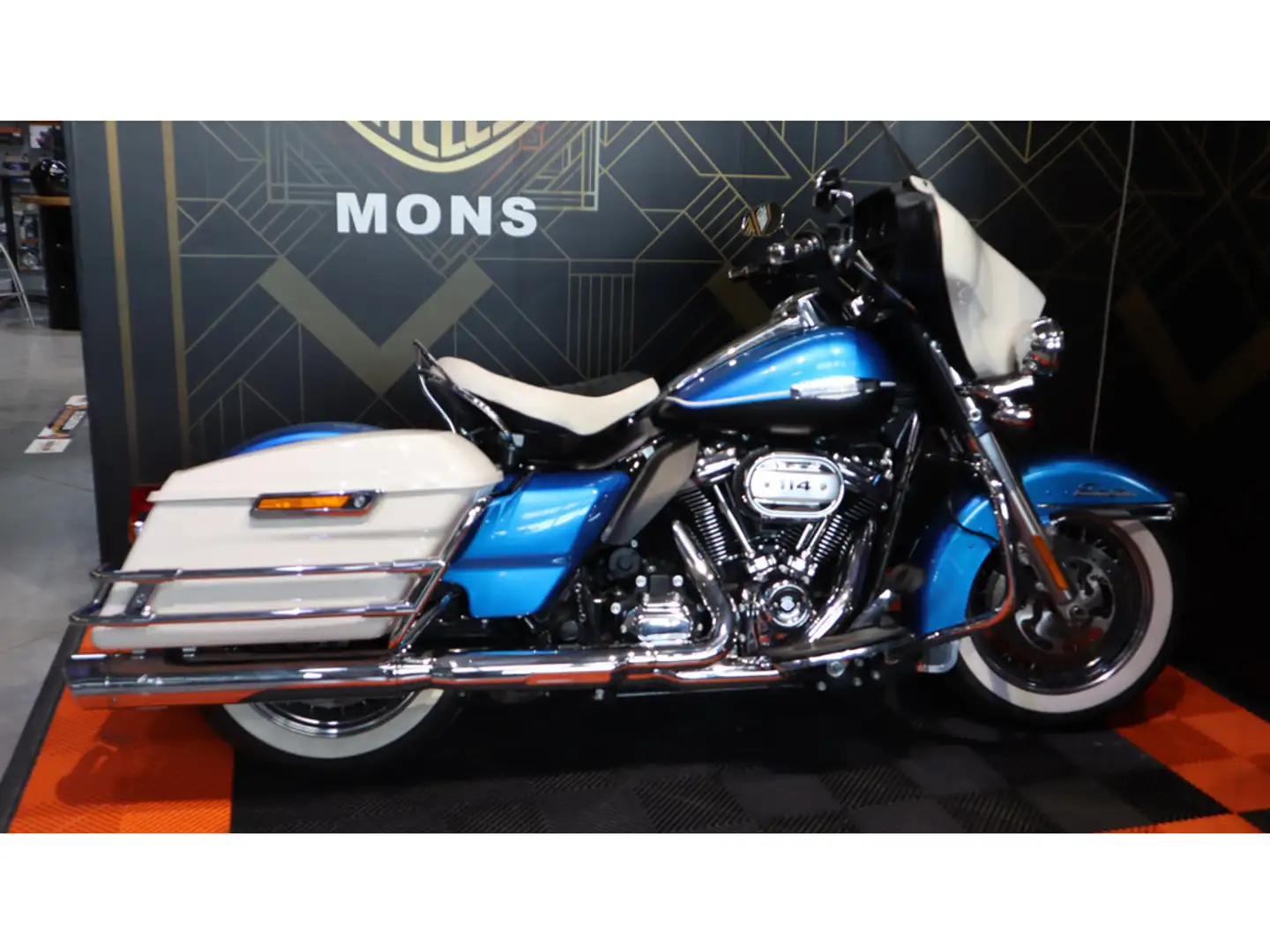 Harley-Davidson Sport Glide Sport/tour Electra Revival Niebieski - 2