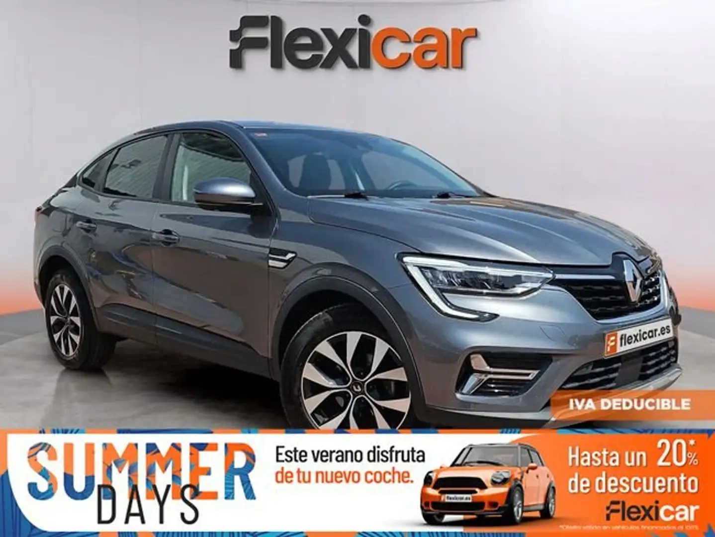 Renault Arkana Evolution+TCe+103kW%28140CV%29+EDC+mild+hybr Gris - 1