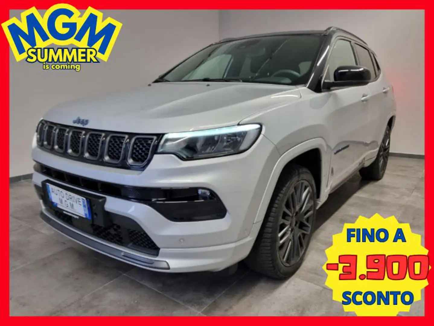 Jeep Compass 1.3 Turbo T4 240 CV PHEV AT6 4xe S Argento - 1