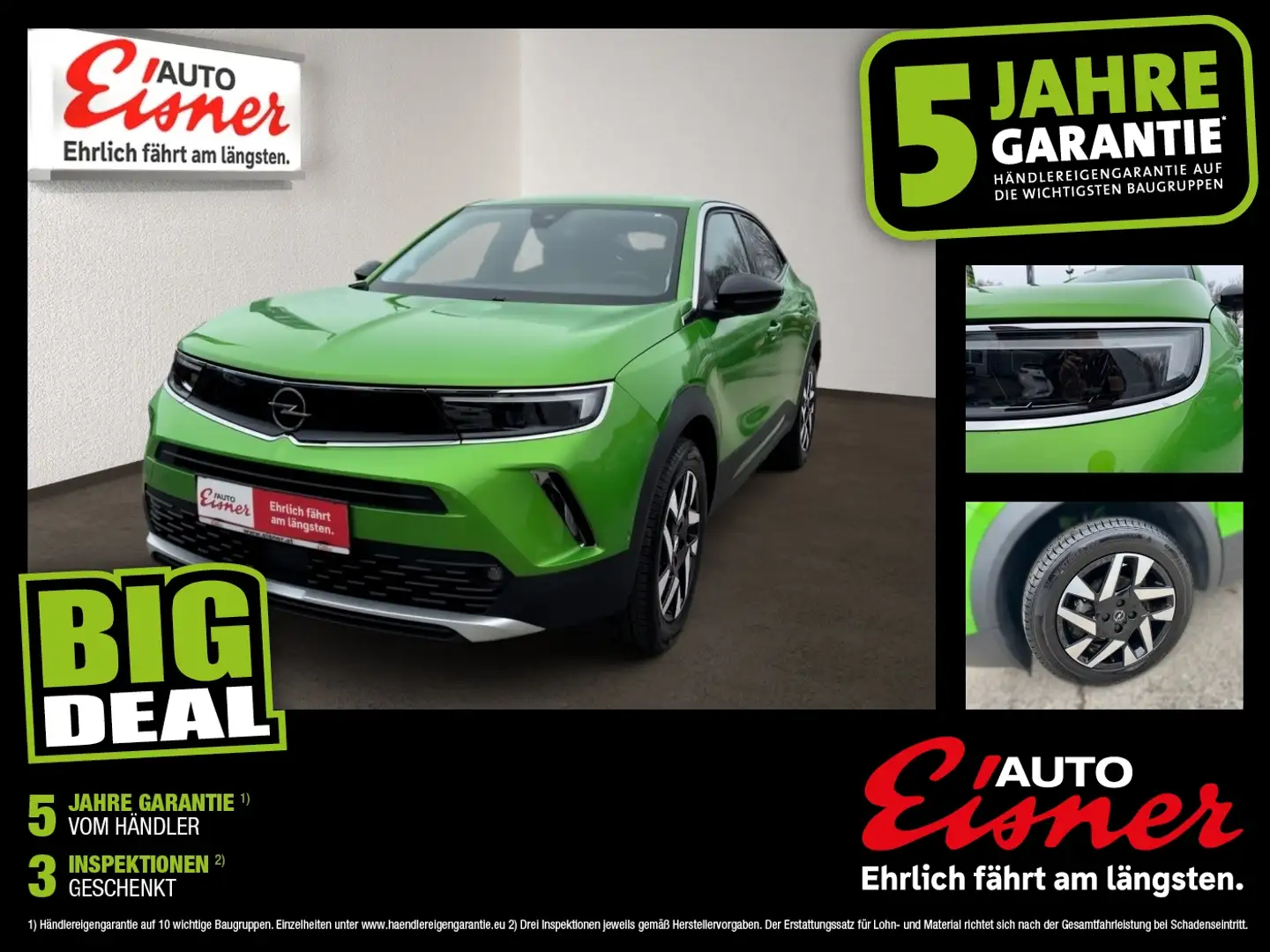 Opel Mokka 1.2 DIRECT ELEGANCE Vert - 1