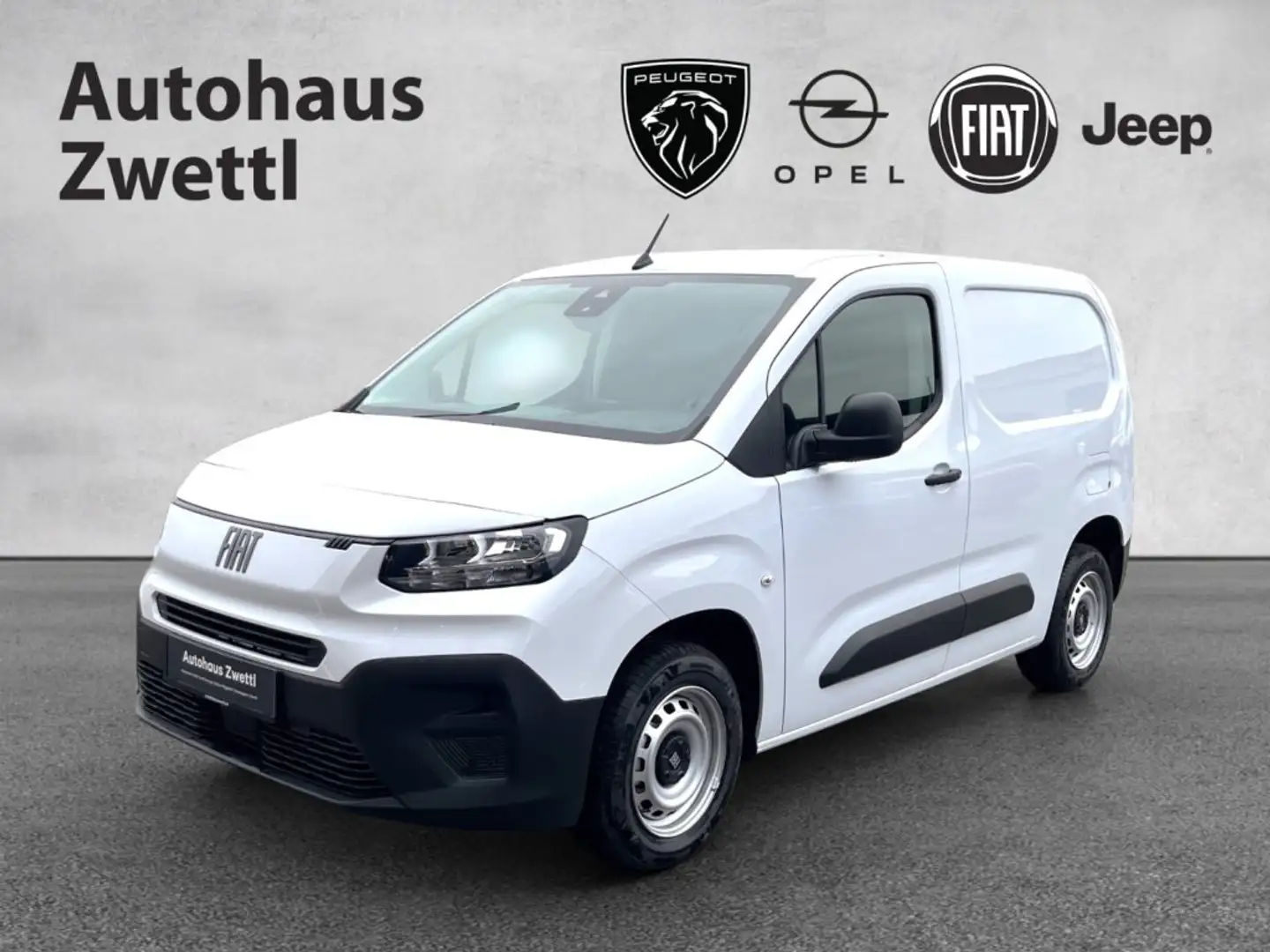 Fiat Doblo L1 BHDI 100 Blanc - 1