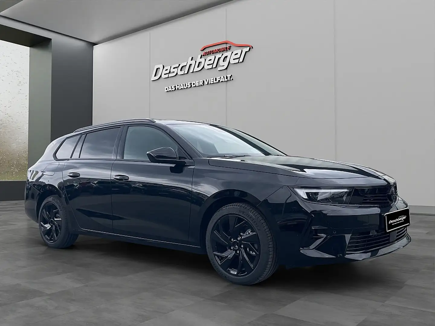 Opel Astra ST 1,2 Turbo GS Aut. Schwarz - 2