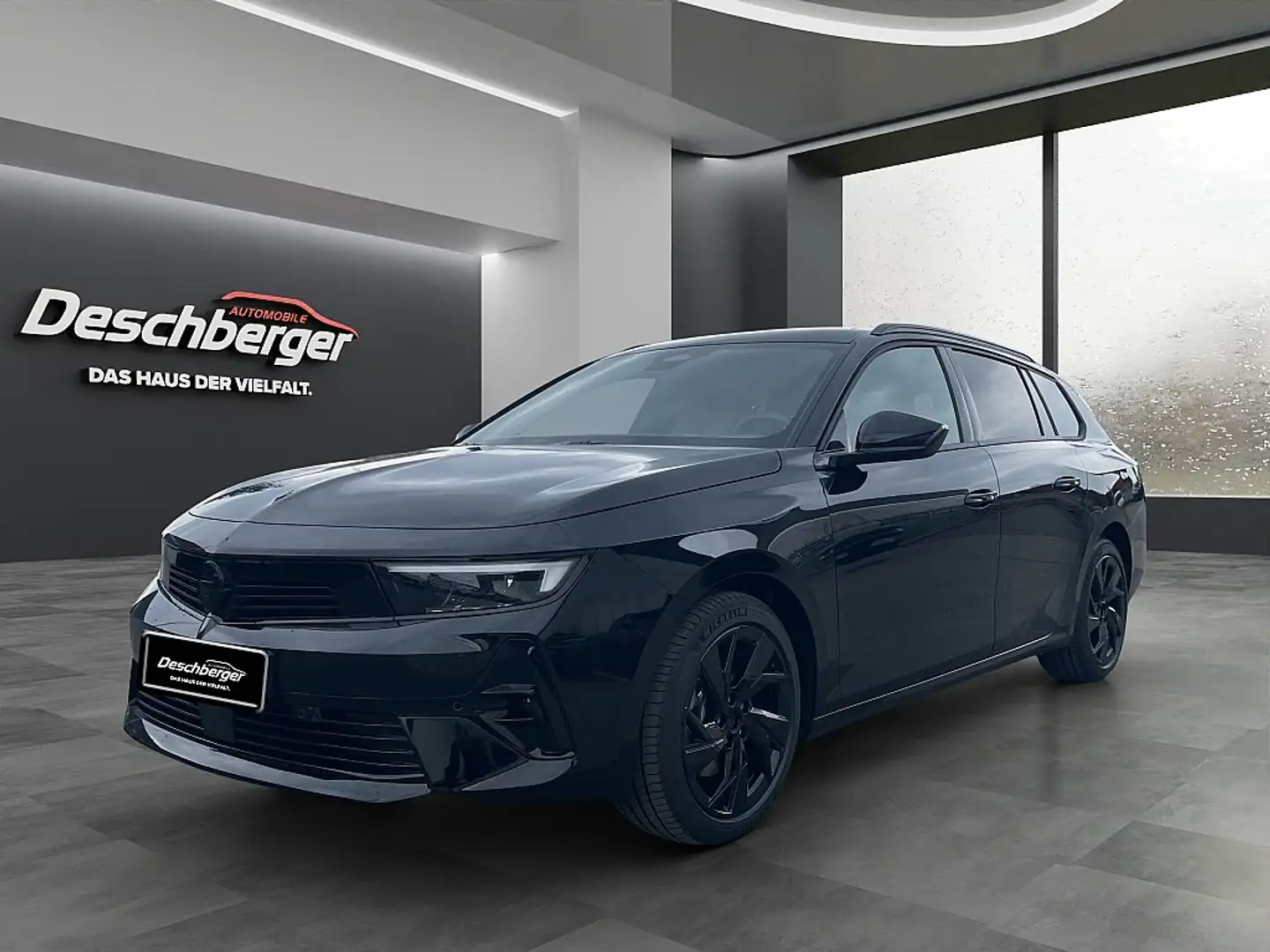 Opel Astra ST 1,2 Turbo GS Aut. Schwarz - 1