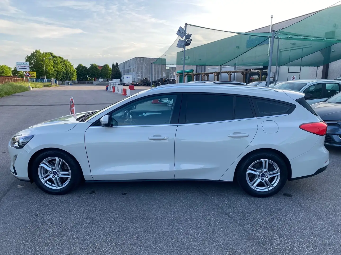 Ford Focus 1.5 EcoBlue 120 CV automatico SW Business Co-Pilot Bianco - 2