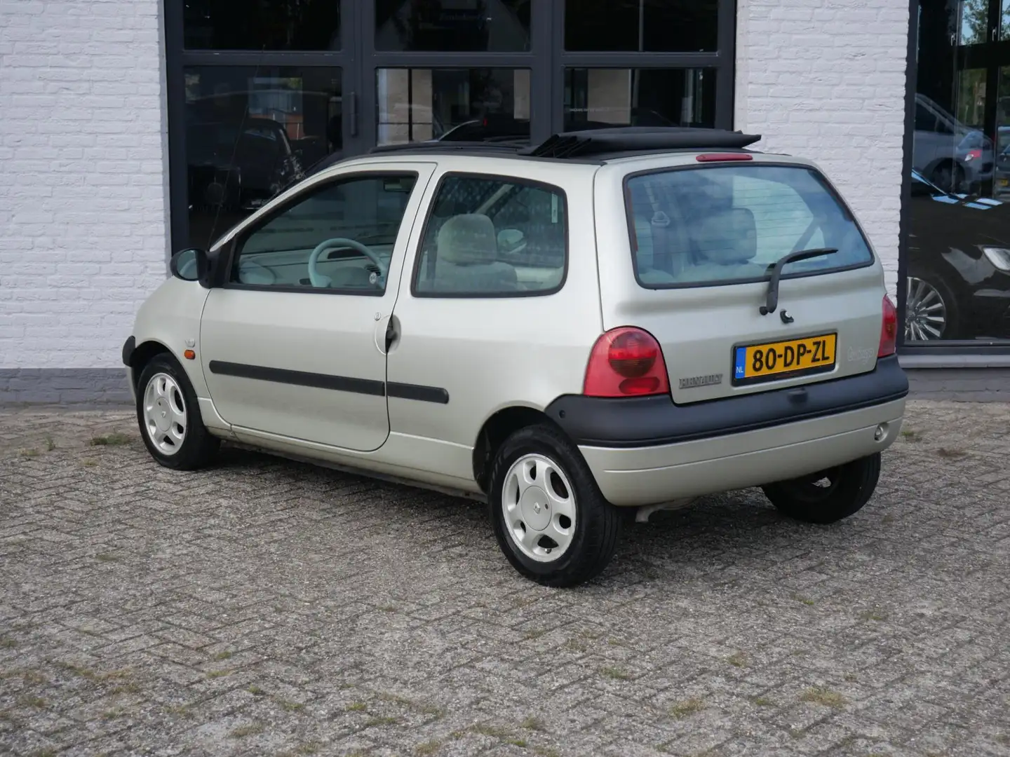Renault Twingo 1.2 Initiale 140.000km !!! Airco Open dak Leder Jaune - 2