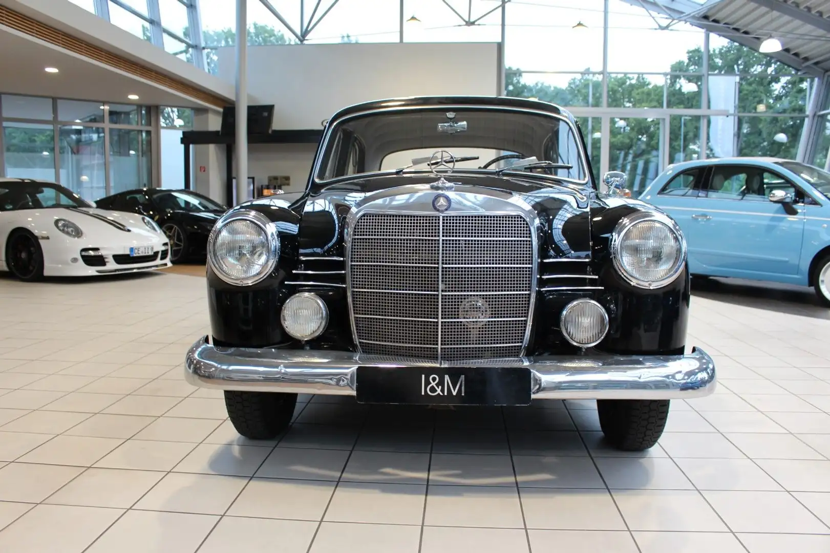 Mercedes-Benz 190 Ponton+ 53 JAHRE EIN BESITZER+DEUTSCHES FAHR Black - 2