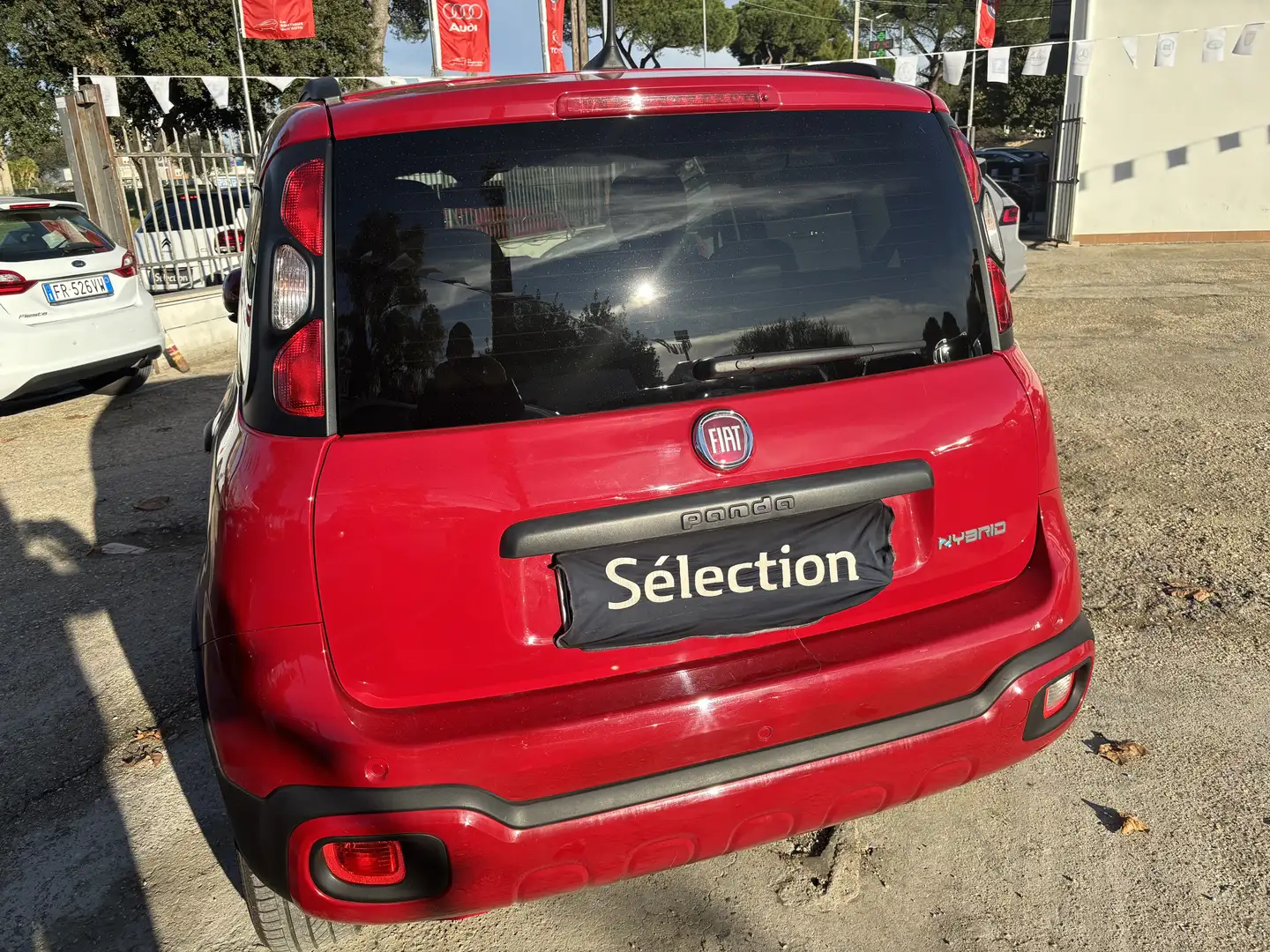 Fiat Panda III 2024 CROSS1.0 firefly hybrid 11.000KM LED Rosso - 1