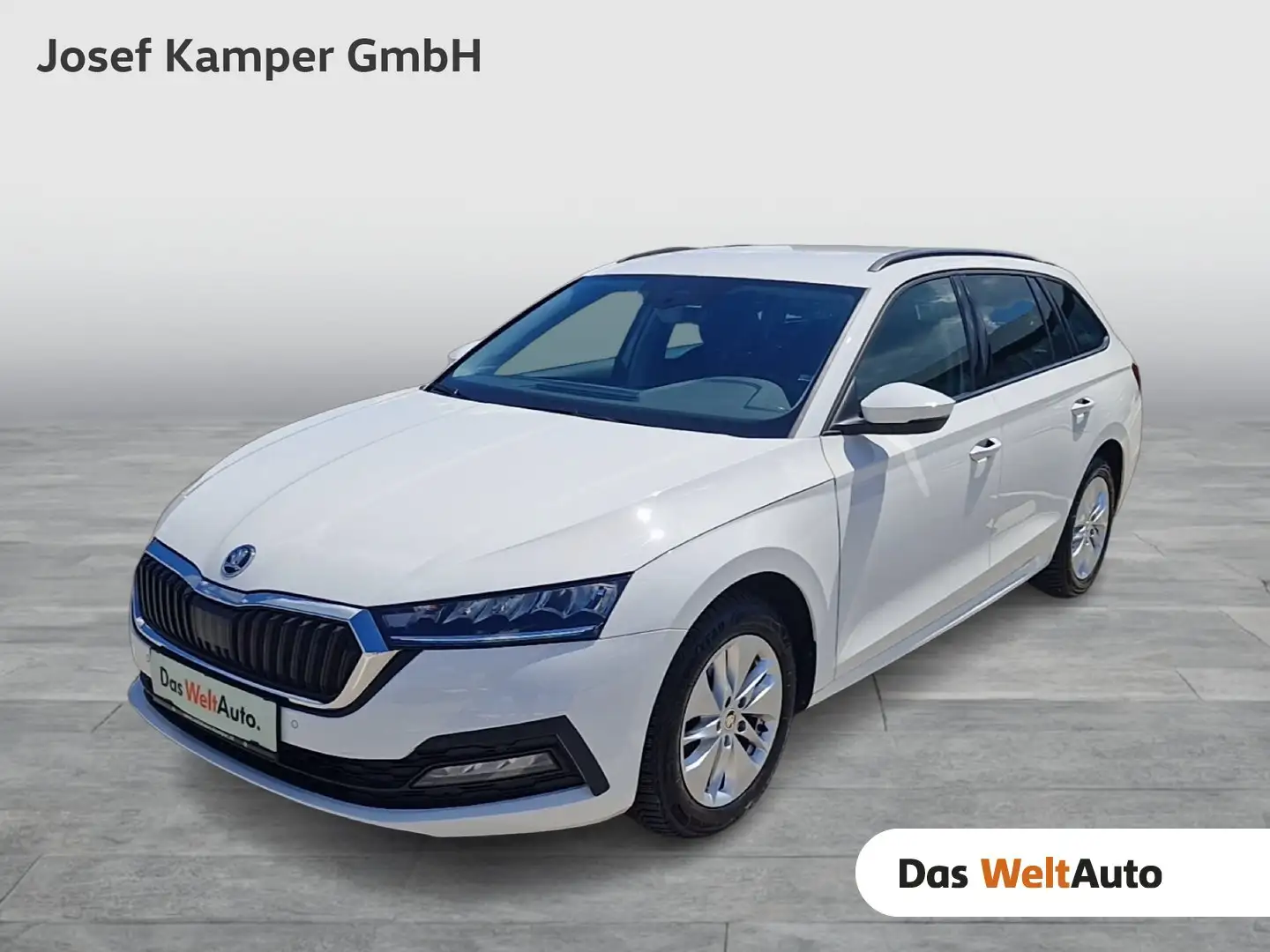 Skoda Octavia Ambition TDI DSG Weiß - 1