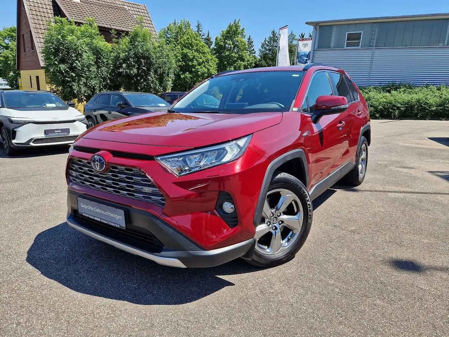 Toyota RAV 4 RAV4 Hybrid 4x4 Team D/Technik Paket Rot - 1