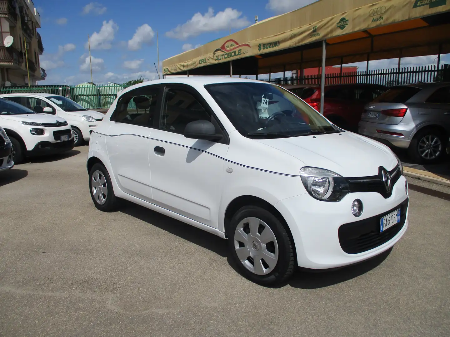 Renault Twingo 1.0 BENZINA 70CV LIVE 129000 KM Weiß - 1