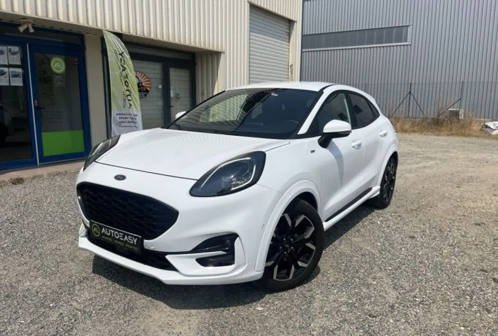 Ford Puma 1.0 Flexifuel 125ch S&amp;S mHEV ST-Line X Blanc - 1