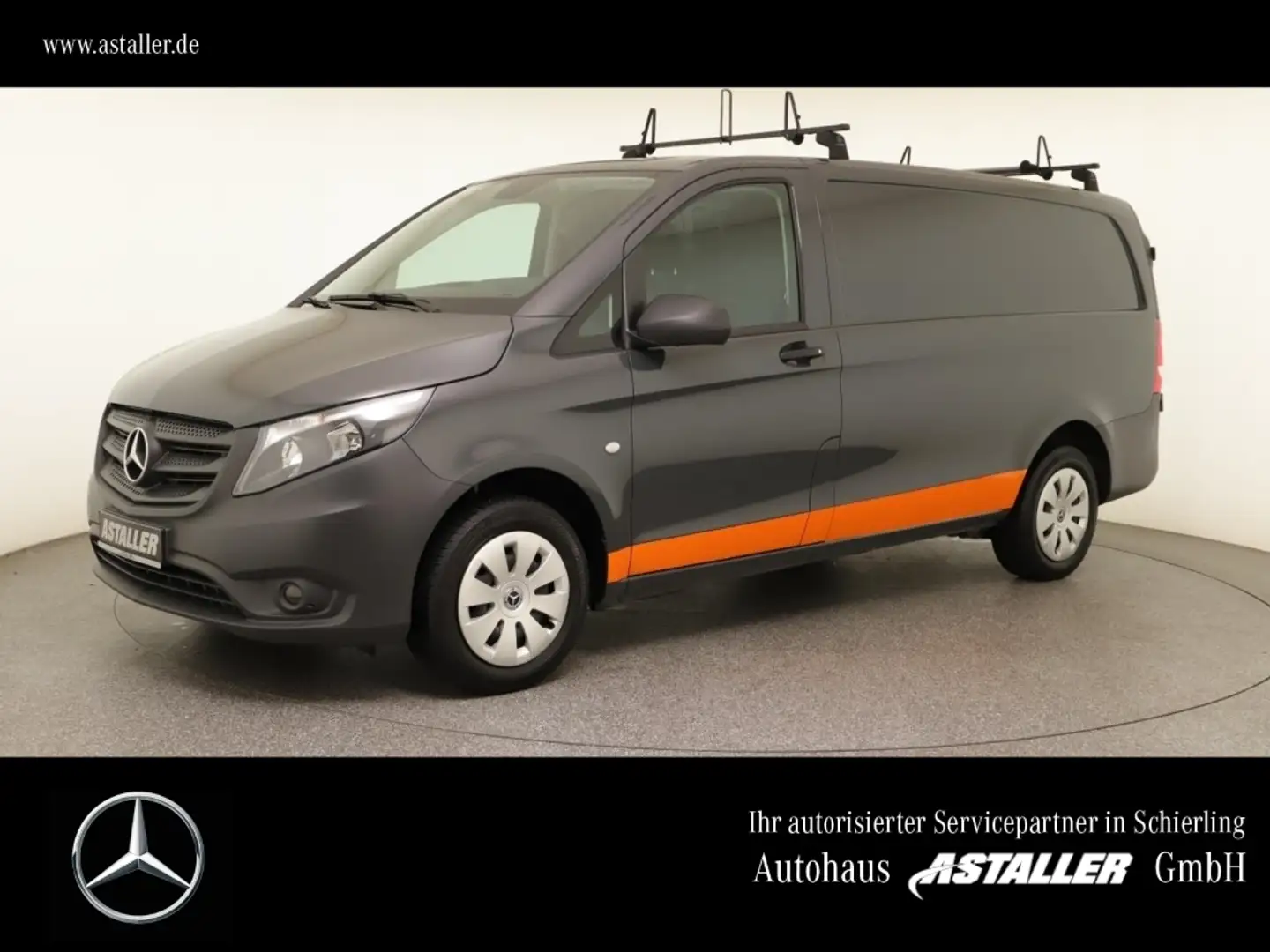 Mercedes-Benz Vito 114 CDI KA Lang L2 DAB+KAM+AHK+SHZ+Flügeltü Grijs - 1