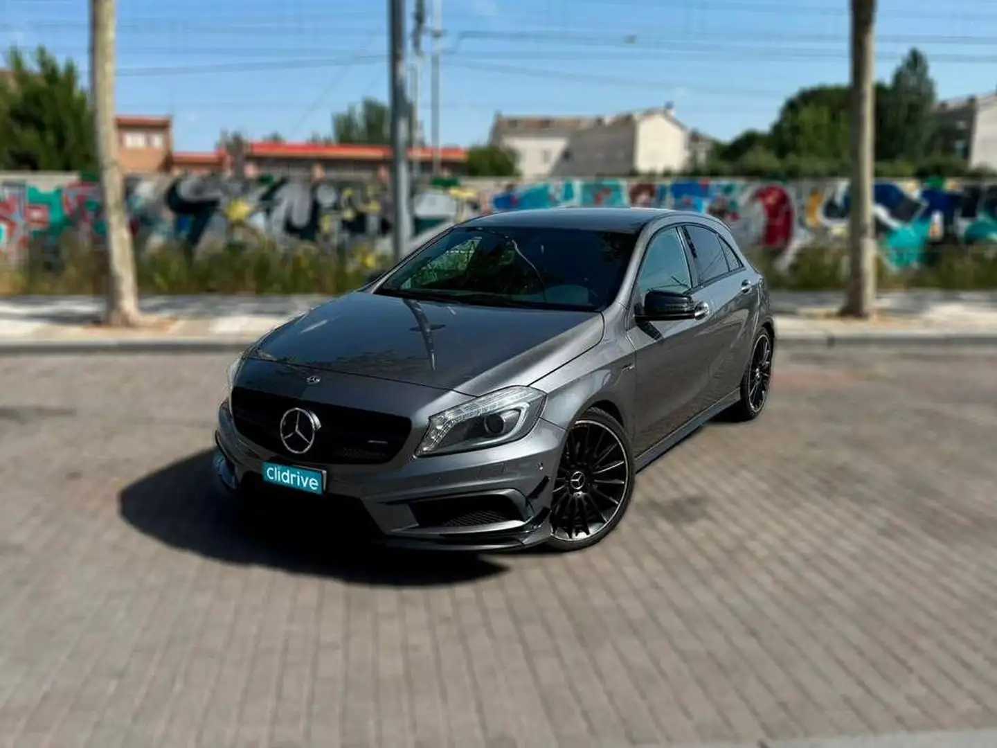 Mercedes-Benz A 45 AMG 4Matic 7G-DCT Gris - 2