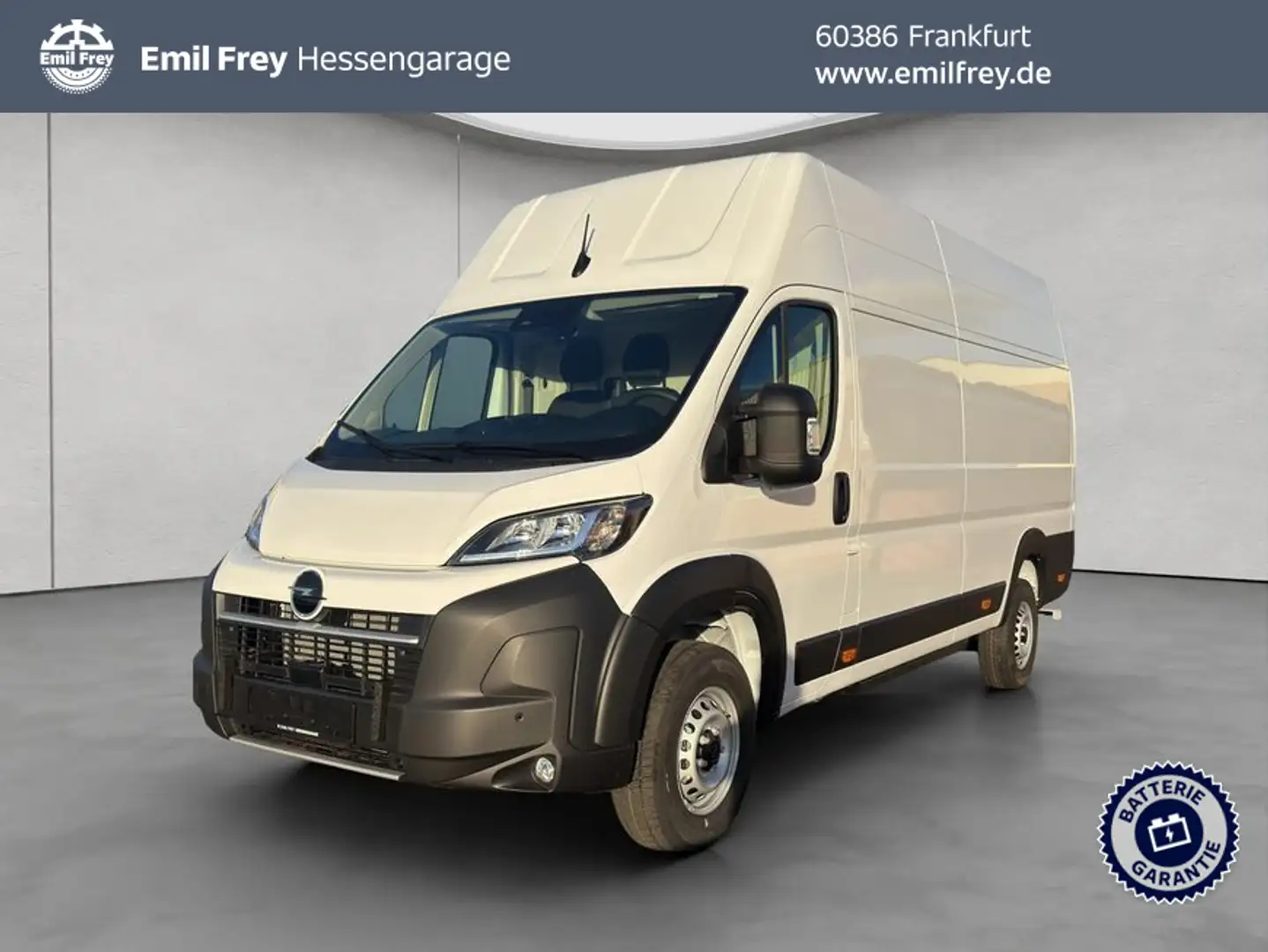 Opel Movano-e L4H3 (110 kWh) 40 verblecht 205 kW, 5-tür Weiß - 1