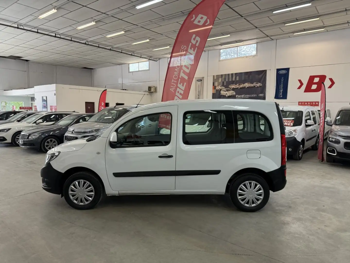 Mercedes-Benz Citan N1 Mixto 109CDI BE Extralargo Blanco - 2