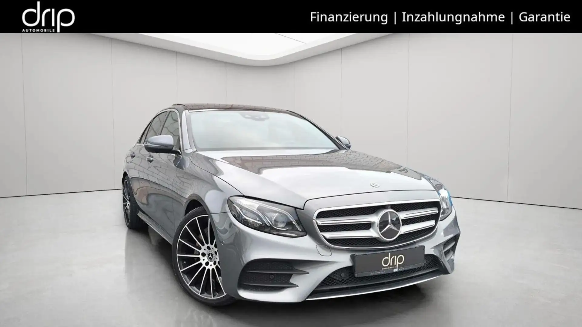 Mercedes-Benz E 400 E400d 9G *AMG|Pano|Multibeam|360°|Distr.|WideS.* Gris - 1