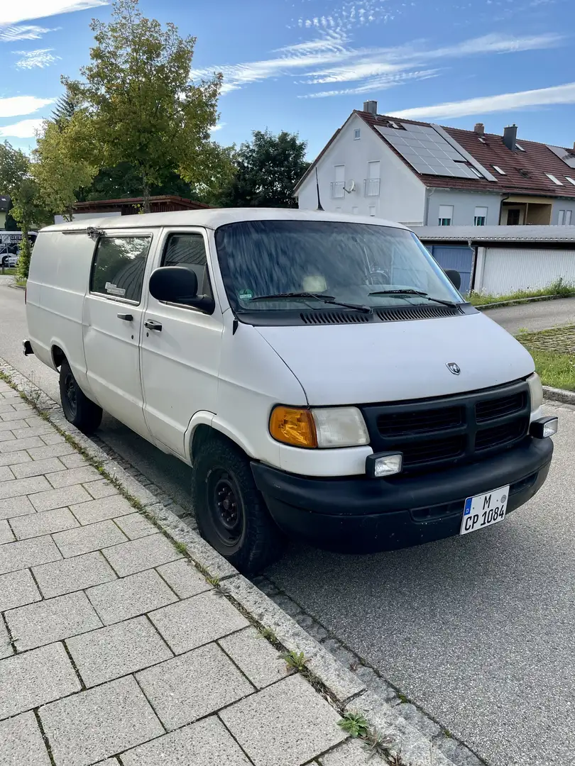 Dodge RAM Van B3500 5,9l V8 Cargo LPG *RARITÄT* Weiß - 2