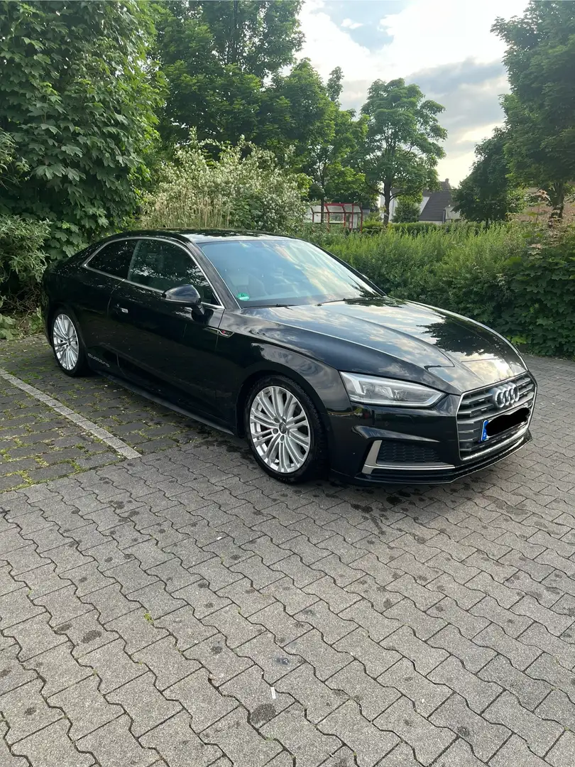 Audi A5 quattro s-line 3.0 TDI vollausstattung Schwarz - 2