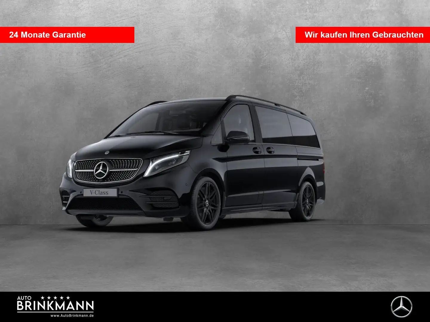 Mercedes-Benz V 300 V 300 d 4MATIC AVANTGARDE EDITION Lang AMG Line Noir - 1