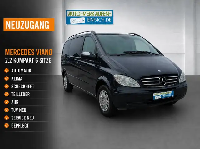 Mercedes-Benz Viano Viano 2.2 CDI kompakt Trend,Automatik,6S,AHK,SH,Teilleder