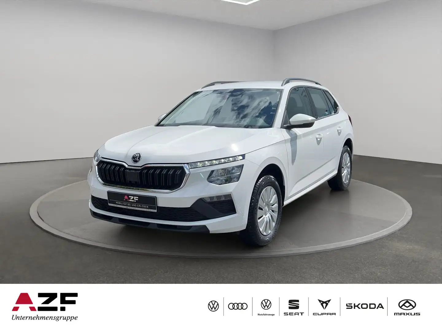 Skoda Kamiq Essence 1.0 TSI 5-Gang LED+SHZ+PDC+GRA Weiß - 1