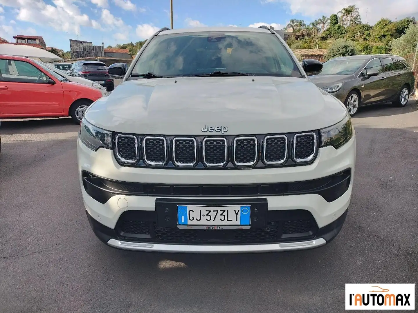 Jeep Compass 1.3 turbo t4 phev Limited 4xe auto Bianco - 2