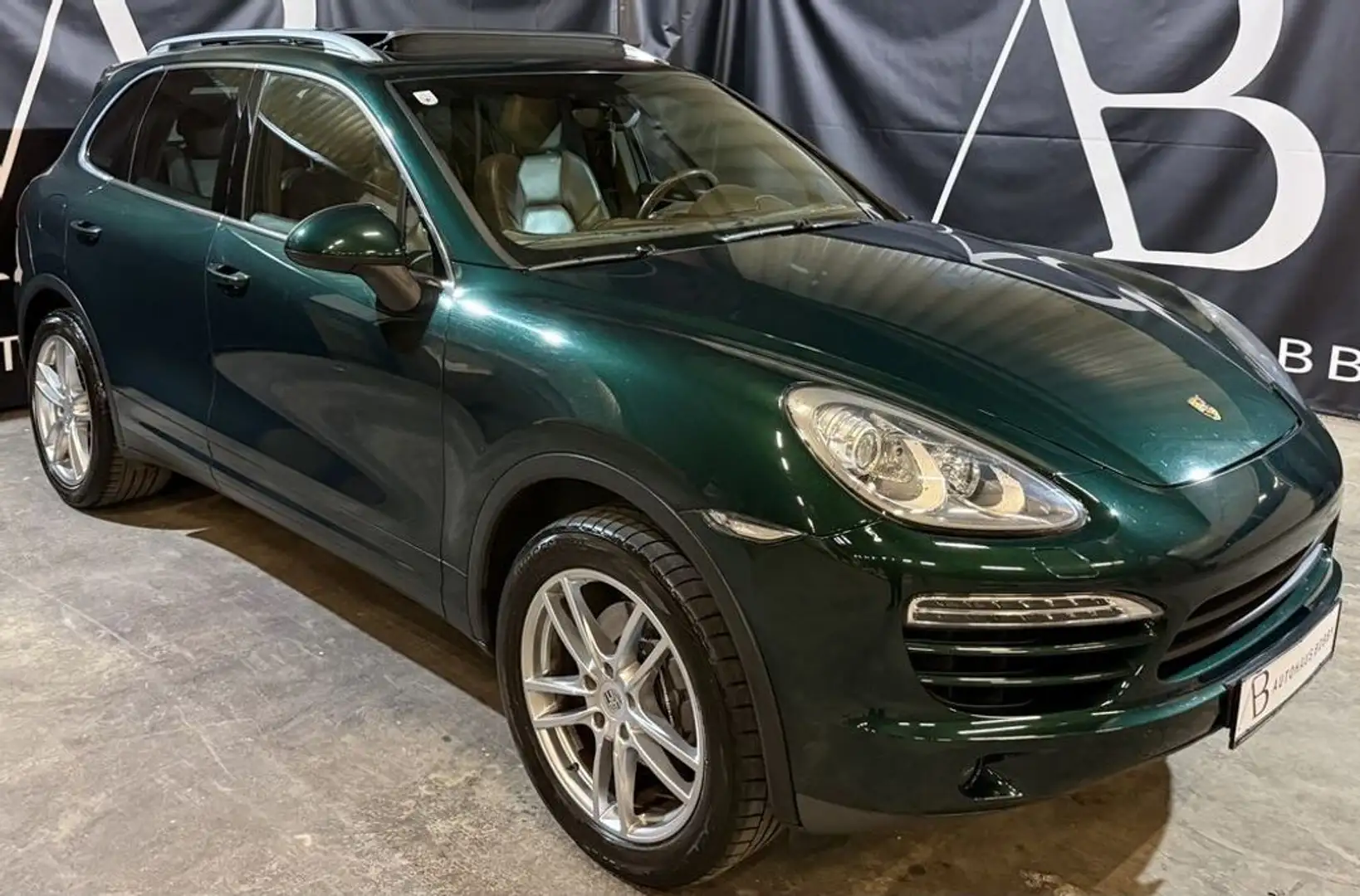 Porsche Cayenne Diesel Grün - 1