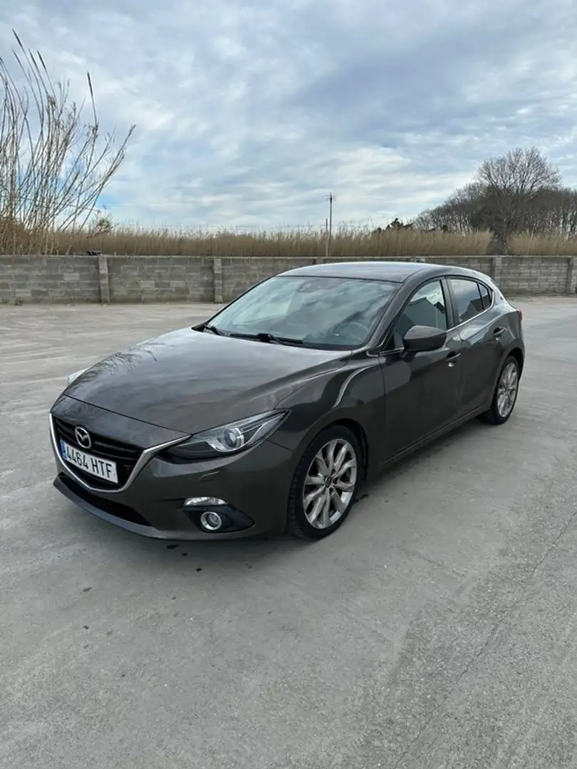 Mazda 3 2.0 Luxury Safety 120 Gris - 1