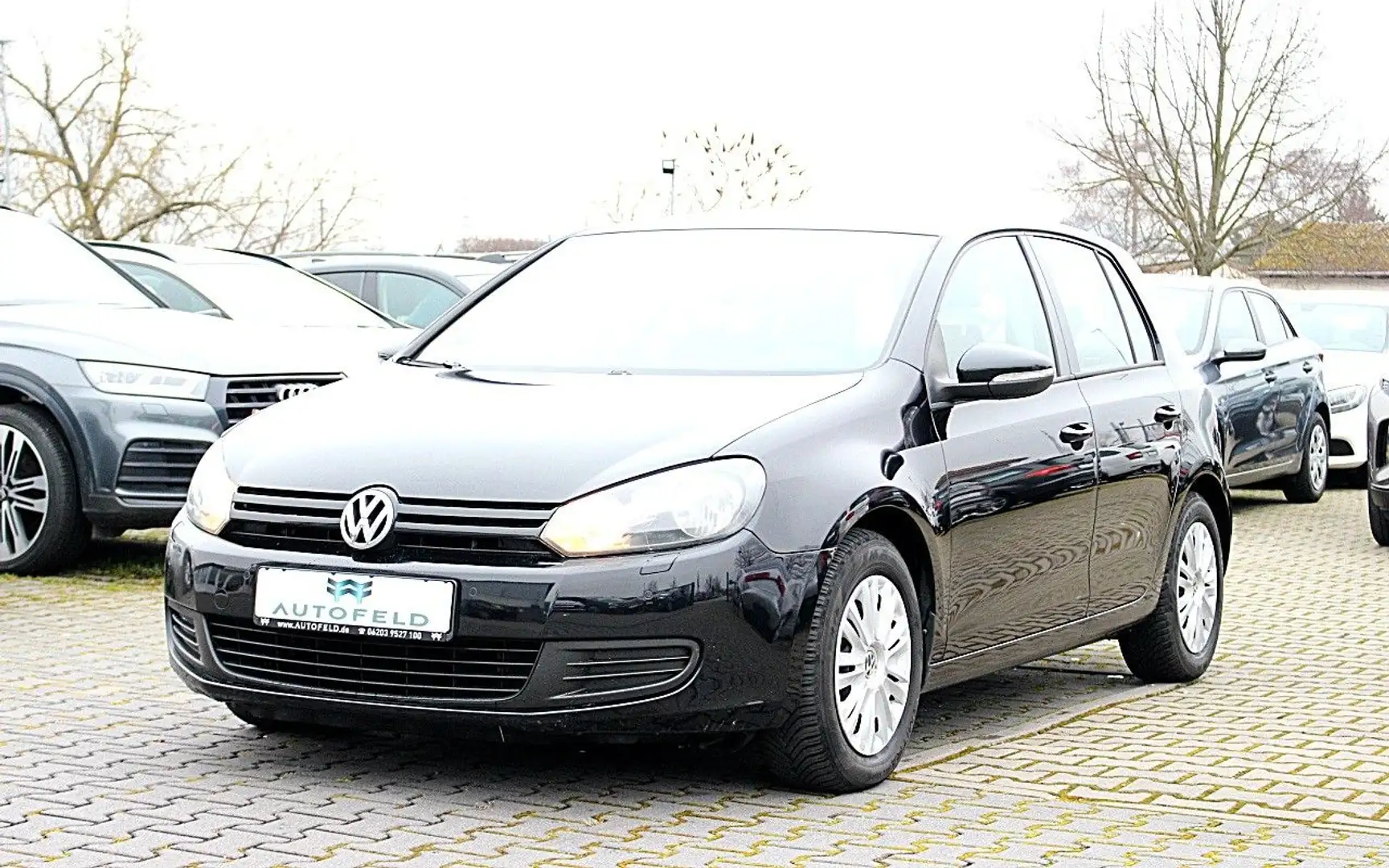 Volkswagen Golf 6 1.2 TSI/SHEFT/SCHIEBEDACH/SHZ/PDC/KLIMA/ Schwarz - 1