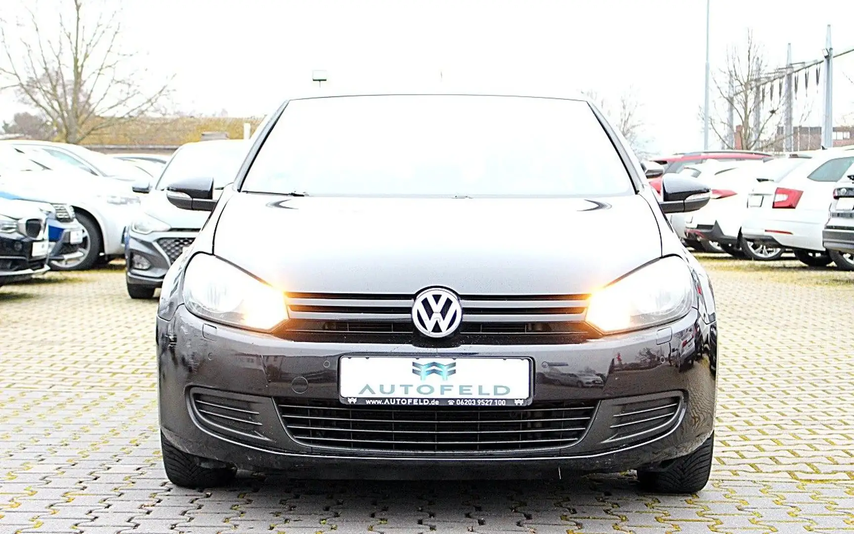 Volkswagen Golf 6 1.2 TSI/SHEFT/SCHIEBEDACH/SHZ/PDC/KLIMA/ Schwarz - 2