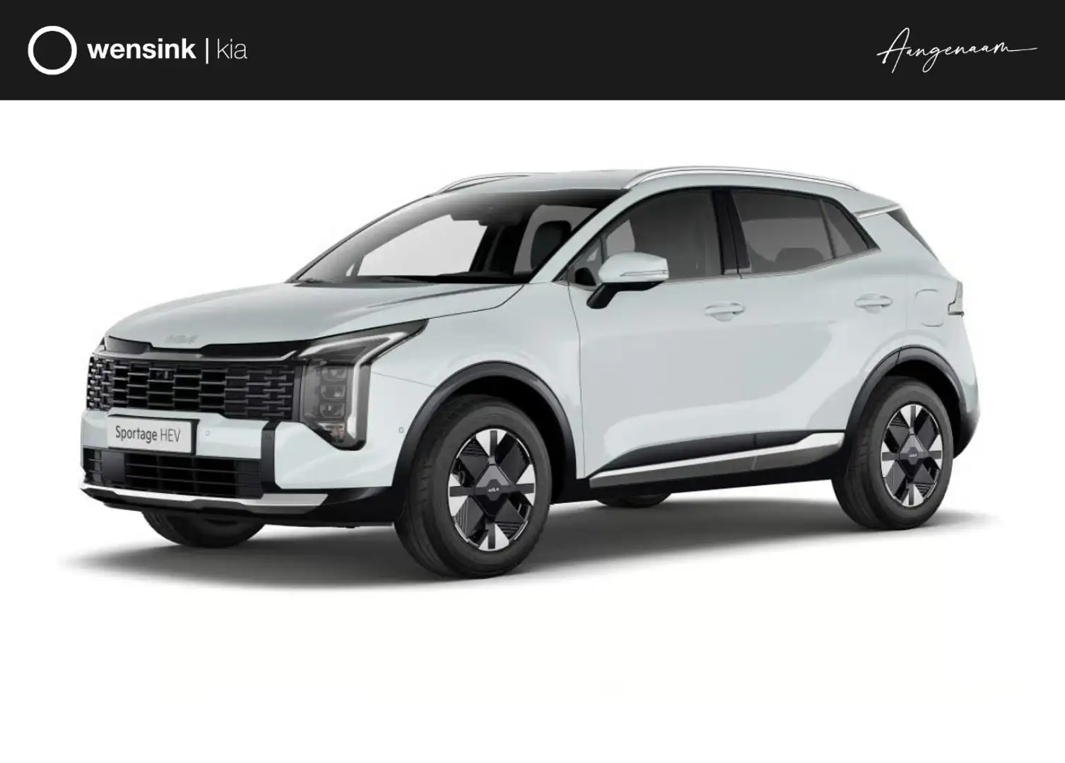 Kia Sportage 1.6 T-GDi Hybrid ComfortLine | Achteruitrijcamera Wit - 1