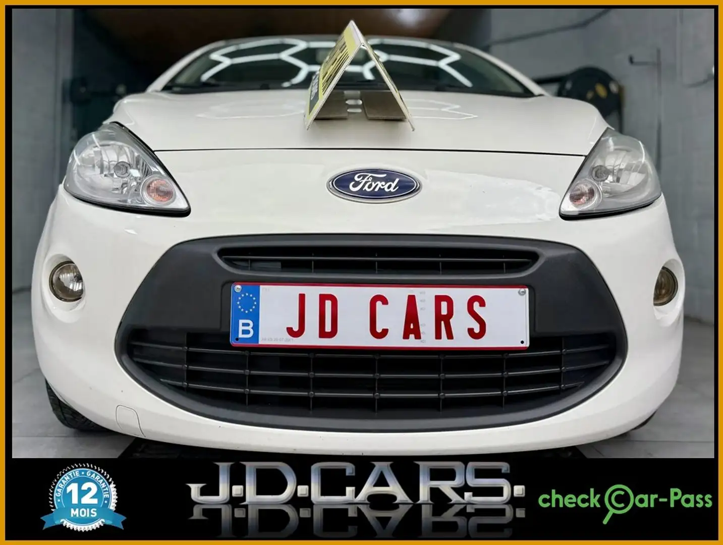 Ford Ka/Ka+ Ka 1.2 ESSENCE ‼️GARANTIE 1 AN CTOK‼️ Blanc - 2