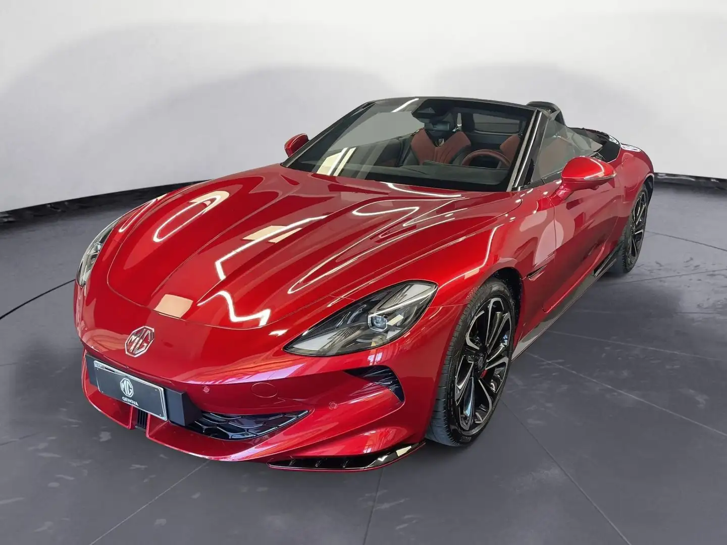 MG Cyberster 77 AWD Flare red BlackTop - BlackRed (C) Sport sea Zwart - 1