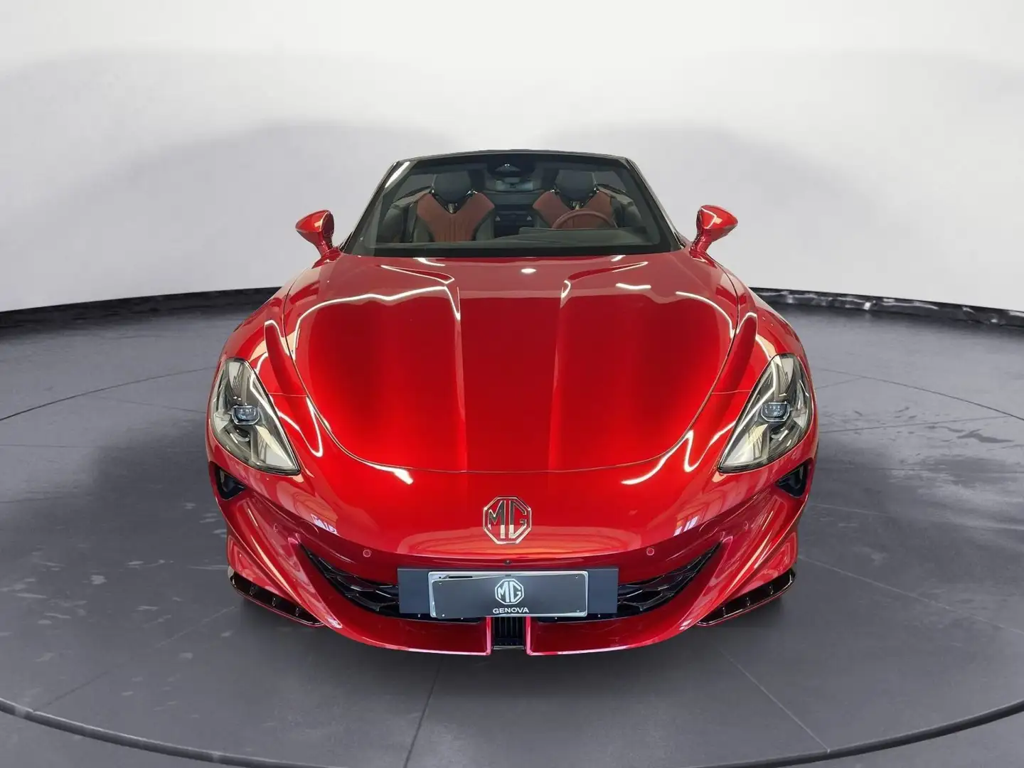 MG Cyberster 77 AWD Flare red BlackTop - BlackRed (C) Sport sea Zwart - 2