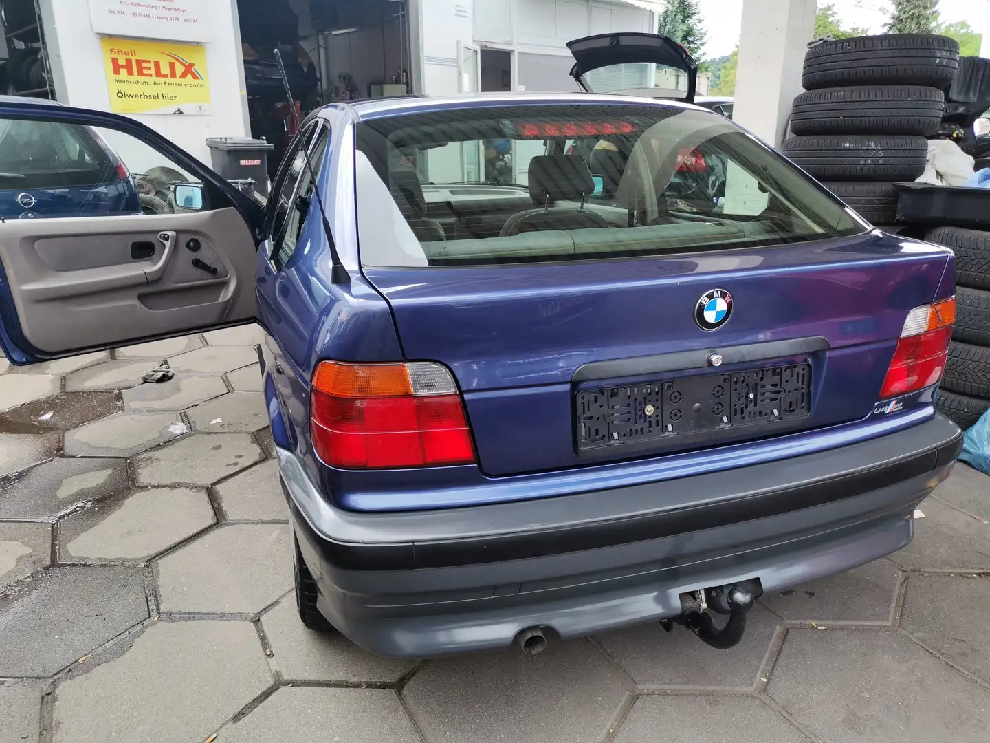 BMW 316 316i compact Tüv neu Kék - 2