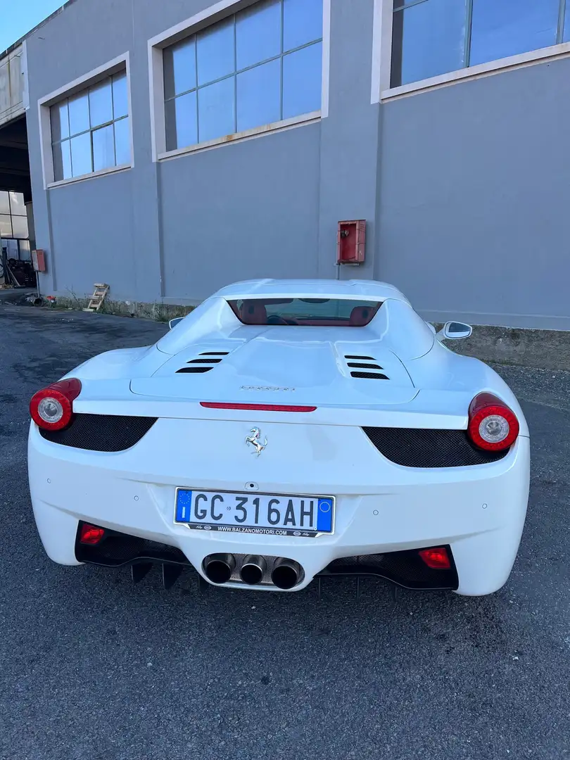 Ferrari 458 Spider 4.5 dct Bianco - 2