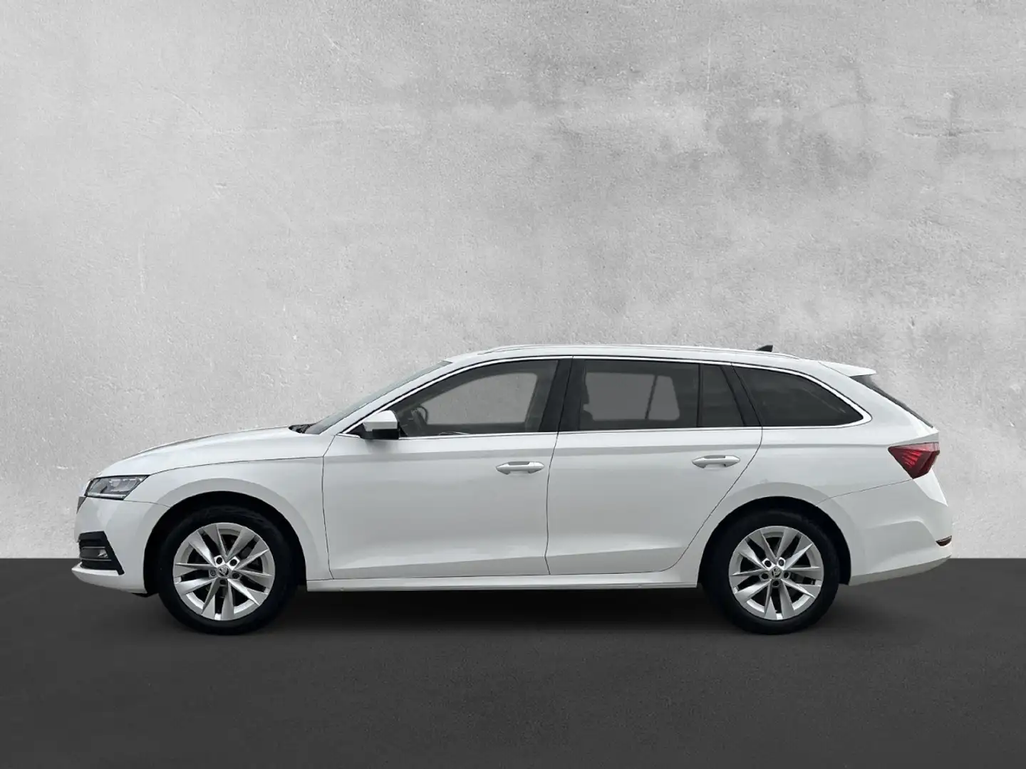 Skoda Octavia Combi Style 2.0 TDI DSG Klima Navi Rückfahrkamera Weiß - 2