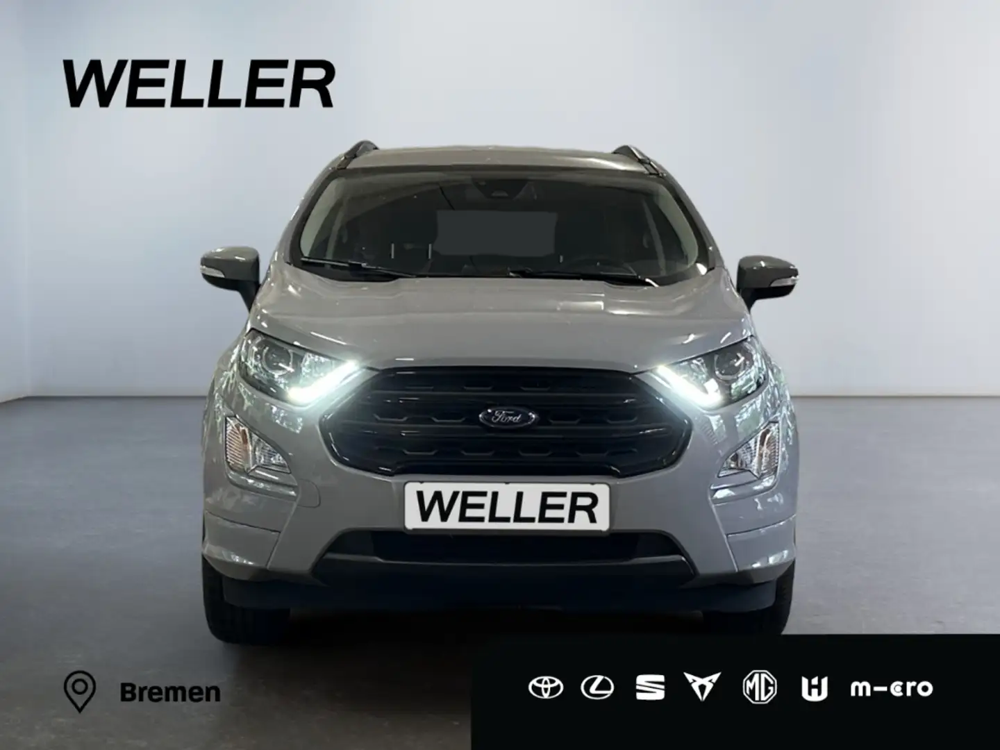 Ford EcoSport 1.0 EcoBoost ST-LINE *LED*CarPlay*WLAN* Grau - 2