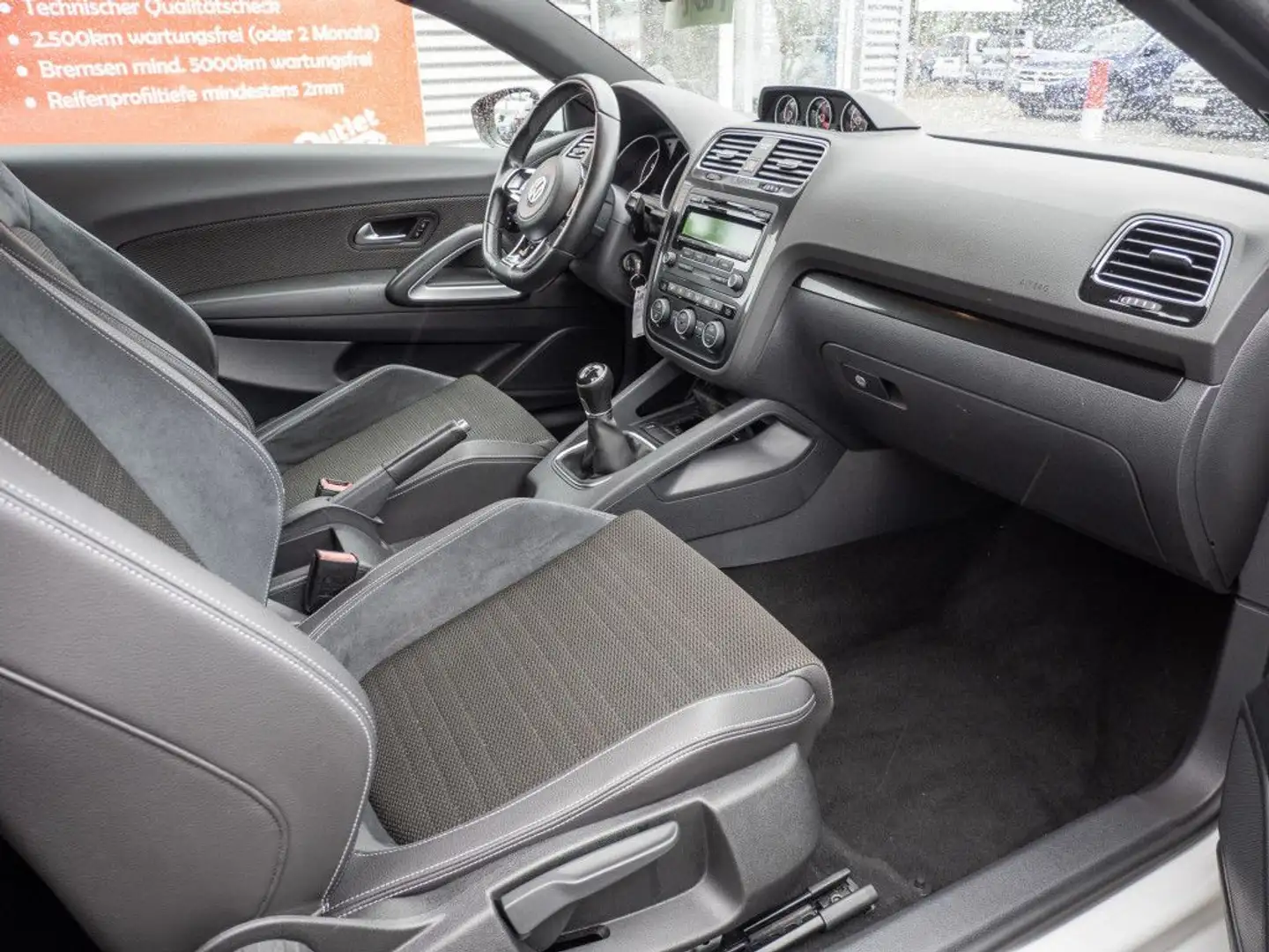 Volkswagen Scirocco 1.4 TSI Klima PDC SHZ Telefon Bianco - 2