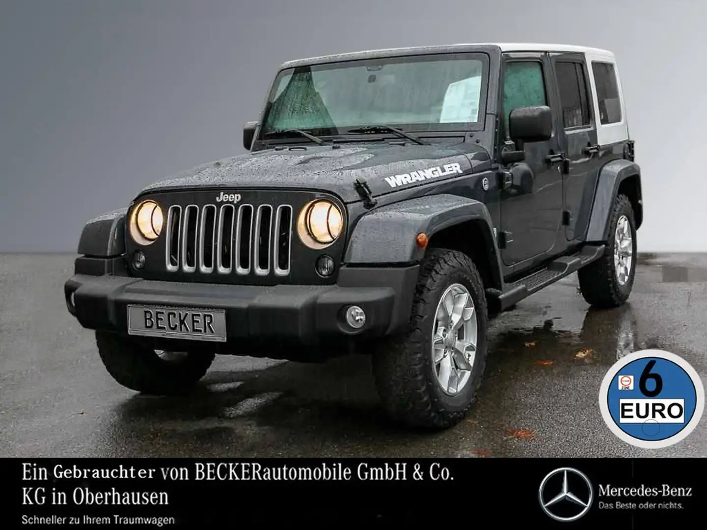 Jeep Wrangler 3.6 V6 Unlimited JK Final E ALPINE DUAL Gris - 1