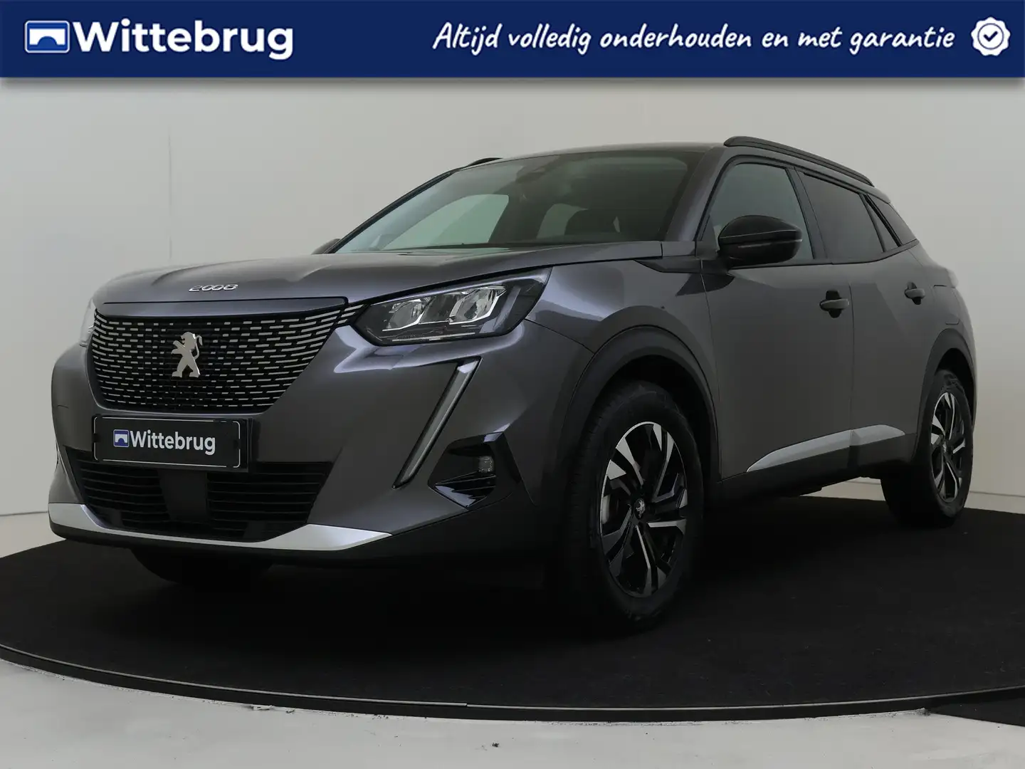 Peugeot 2008 1.2 PureTech 130pk Allure Automaat | Camera | Navi Grijs - 1