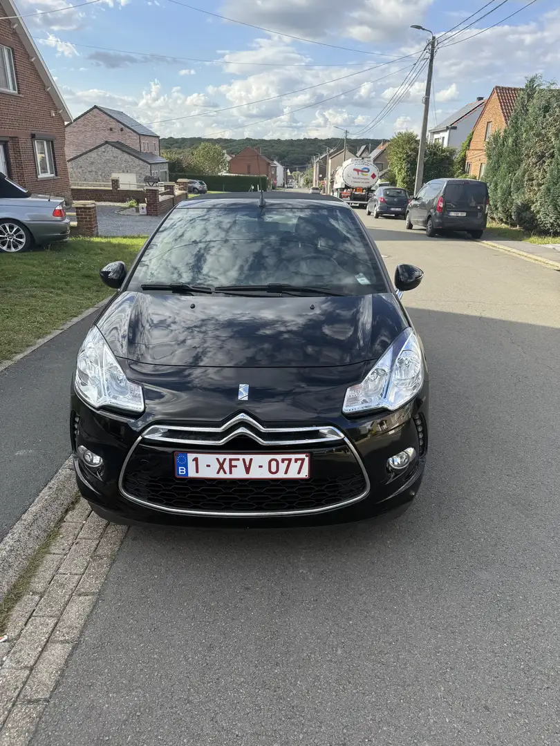 Citroen DS3 Ds3 cabrio 2014 65000 km courroie et entretien ok Zwart - 2